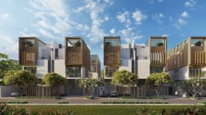 Phối cảnh biệt thự song lập The Fullton Capitaland